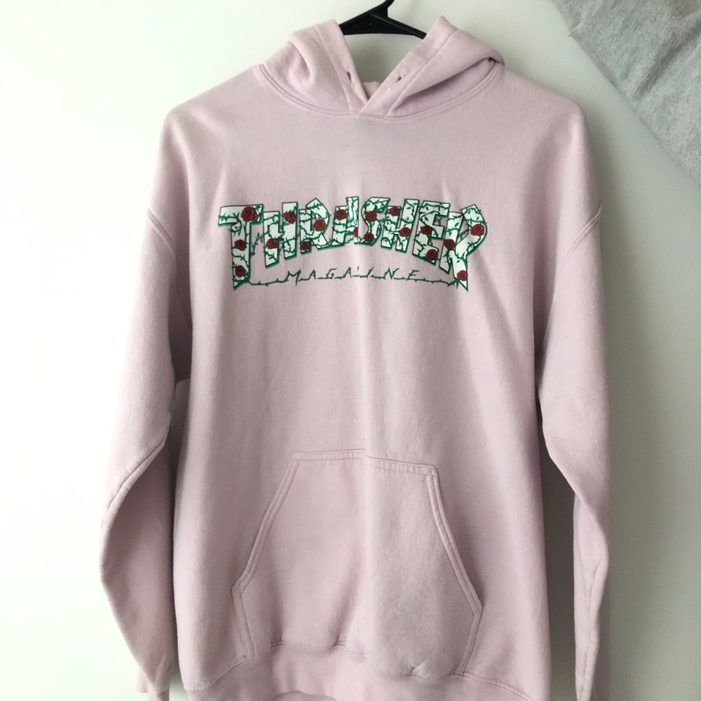 Vintage Pink Thrasher Hoodie